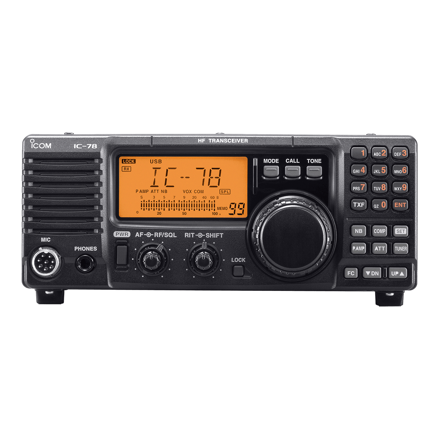 HF transceiver IC-78